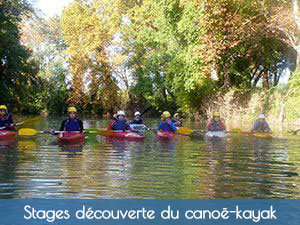 stage découverte canoë-kayak